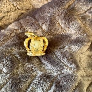 JUICY COUTURE Gold Crown Charm. Y2K Vintage. No box available. Minimal wear